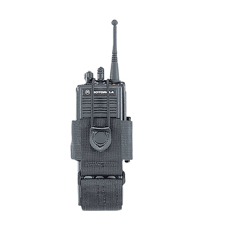 Universal Radio Case Kodra Black w/Swivel Belt Loop. Card